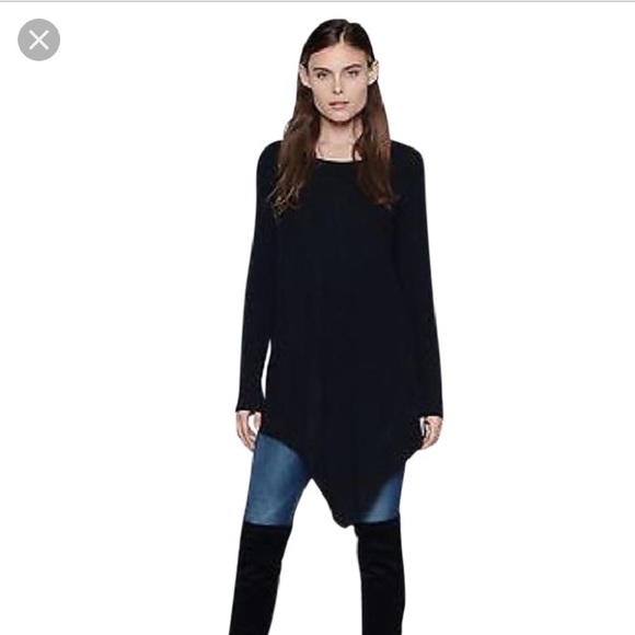 Joie Sweaters - Joie Linen Tambrel Asymmetrical Sweater